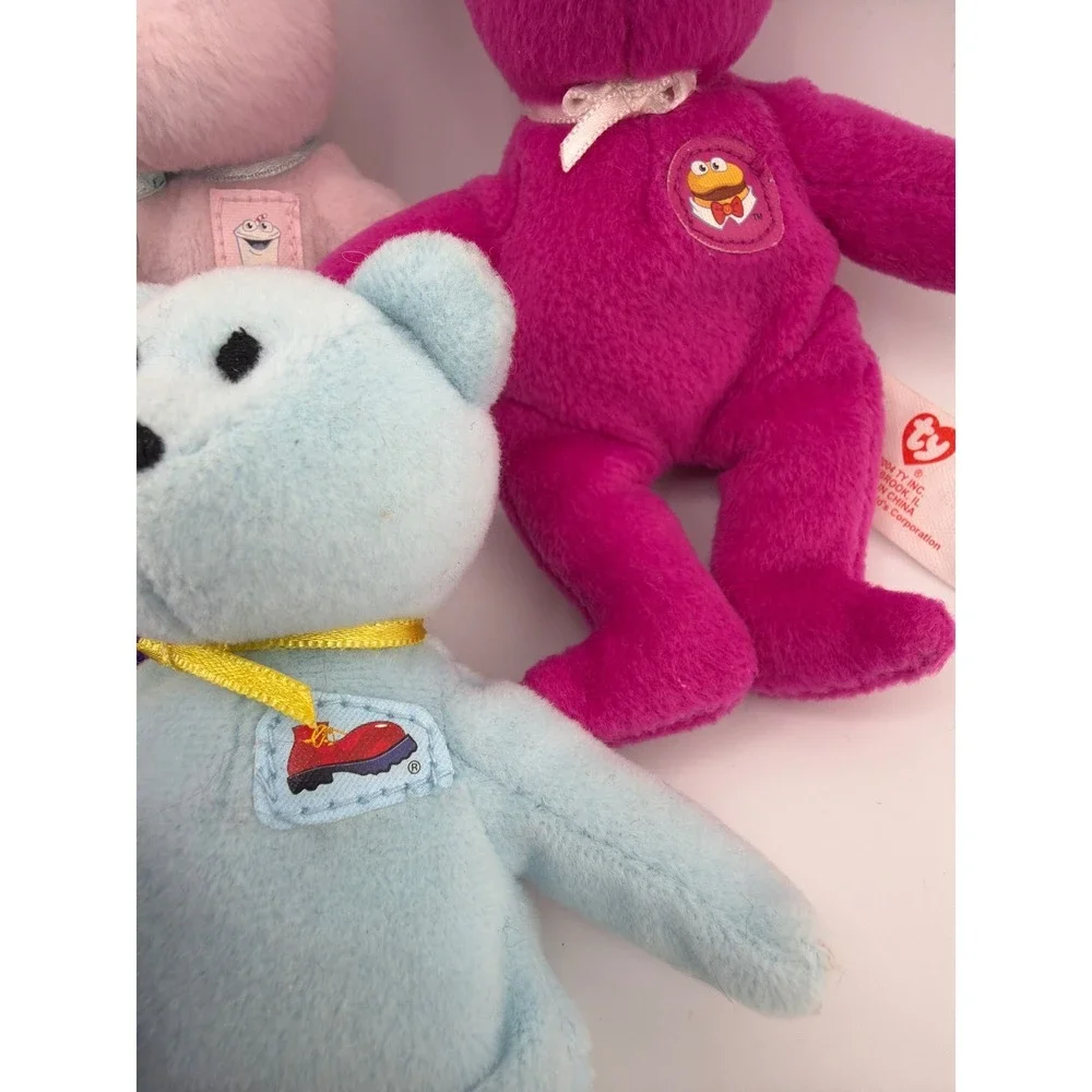 Ty‎ McDonald's 25 Years of Happiness Beanie Babies Set 6 Multi Y2K Retro Toy